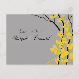 Carte Postale Faire-part Fleur de Cerisier Bella Save the Date