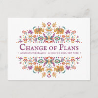 Fleur indienne Eléphant Mariage CHANGEMENT DE PLAN