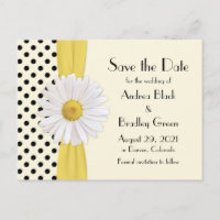 Fleur Marguerite Shasta Polka Dot Mariage Épargnez