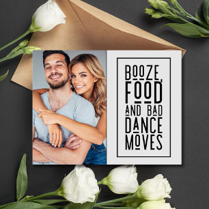 Carte Postale Faire-part Funny Photo Wedding Enregistrer la date