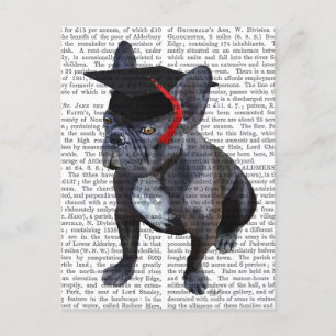 Carte Postale Faire-part Graduation French Bulldog