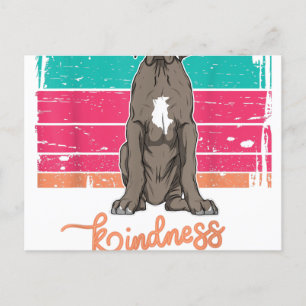 Carte Postale Faire-part Grand Danois Hommes & Femme