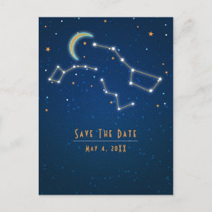 Carte Postale Faire-part Grande Ourse Observation des Étoiles Constellation