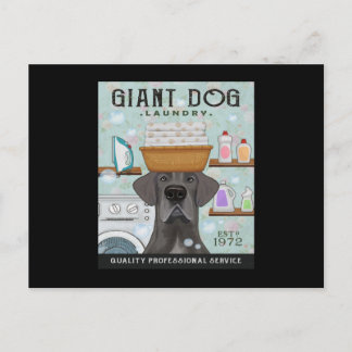 Carte Postale Faire-part Great Dane Dog Launch Company