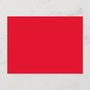 Carte Postale Faire-part Hex E6001D, Rouge Haricot 