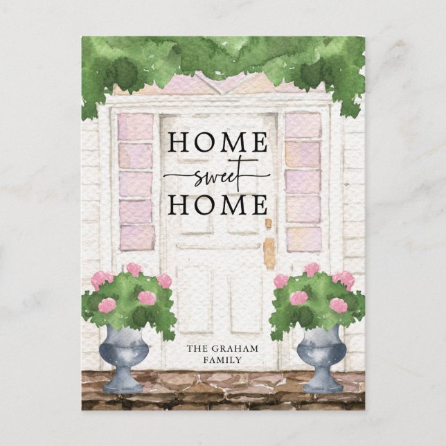 Carte Postale Faire-part Home Sweet Home Moving (Devant)