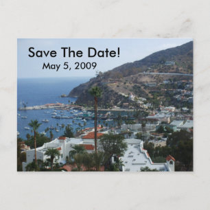 Carte Postale Faire-part Île de Catalina