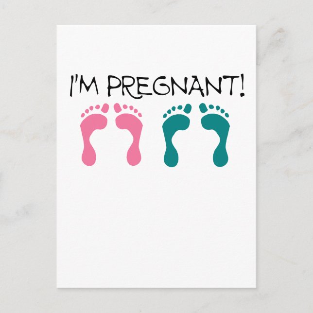 Carte Postale Faire-part IM PREGNANT.png (Devant)