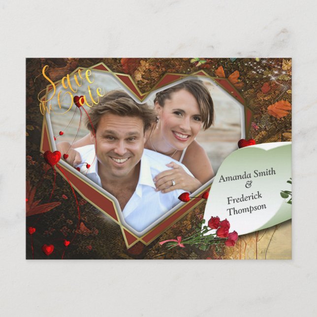 Carte Postale Faire-part Imaginaire royaumes de paysages magiques (Devant)