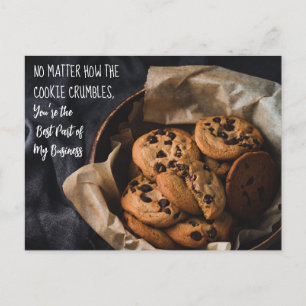 Carte Postale Faire-part immobilier COOKIE renvois marketing mailer