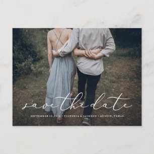 Carte Postale Faire-part In Love Save the Date Postcard