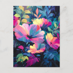 Carte Postale Faire-part Jardin Floral de Printemps Rush Blossom