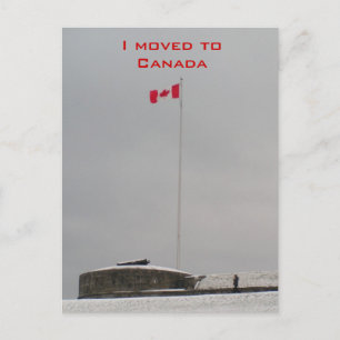 Carte Postale Faire-part Je suis allé au Canada