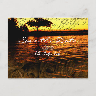 Carte Postale Faire-part Je suis de mon bien-aimé et mon bien-aimé est à mo