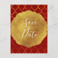 Joint de cachetage or Foil Fiery Red Indian Enregi