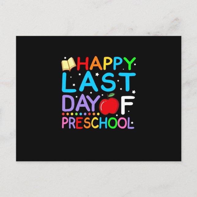 Carte Postale Faire-part Joyeux Dernier Jour De Remise Des Diplômes De Mate (Devant)