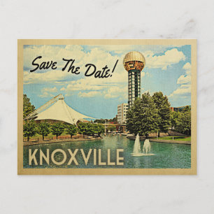 Carte Postale Faire-part Knoxville Enregistrer La Date Tennessee