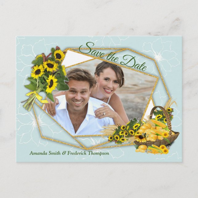 Carte Postale Faire-part La garden-party (Devant)