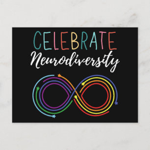 Carte Postale Faire-part Le Mois de la sensibilisation sur l'autisme célèbr