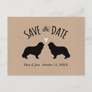 Carte Postale Faire-part Le Roi cavalier Charles Wedding Save la date