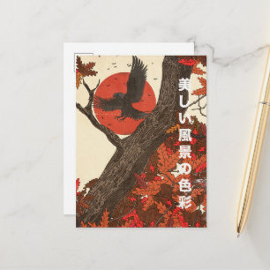 Carte Postale Faire-part Les Couleurs de Beau Paysage