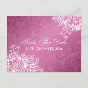 Carte Postale Faire-part Les économies élégantes le cru de date