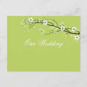 Carte Postale Faire-part Les fleurs de pommes Granny Smith sauvent la coule