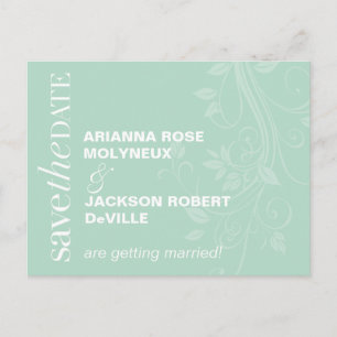 Carte Postale Faire-part Les remous doux font gagner la date