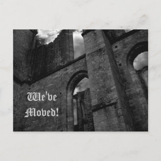 Carte Postale Faire-part Les ruines antiques se déplaçant vers une nouvelle