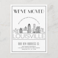 Louisville Moderne Deco | Changement d'Adresse