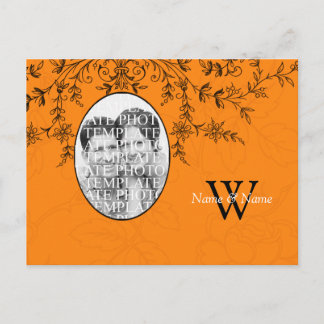 Carte Postale Faire-part Mariage de automne Mariage Automne Enregistrer La