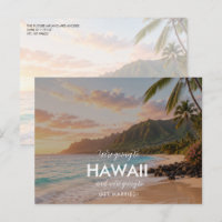 Mariage de Destination à Hawaii, Enregistrez la Da