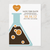 Mariage parfait de chimie Enregistrer la date