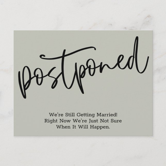 Carte Postale Faire-part Mariage repoussé de la taille simple (Devant)