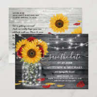 Mariage rustique de tournesol rose rouge Enregistr