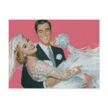 Mariage Vintage Enregistrez la Date ! Heureux Jeun