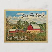 Maryland Enregistrer La Ferme Date Grange Rustique