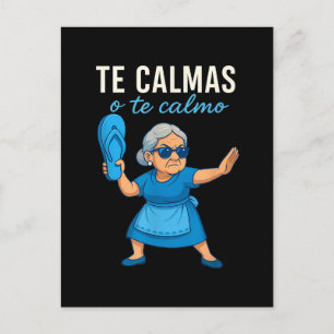 Carte Postale Faire-part Mère espagnole mexicaine drôle
