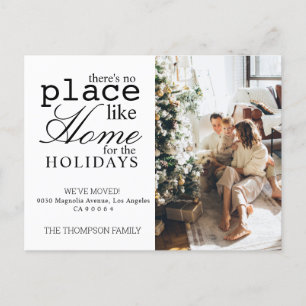 Carte Postale Faire-part Minimaliste Il n'y a pas d'endroit comme Accueil P