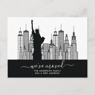 Carte postale Faire-part mobile de New York