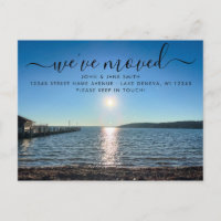 Carte postale Faire-part mobile Lake Geneva Wiscon