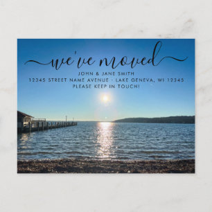 Carte postale Faire-part mobile Lake Geneva Wiscon