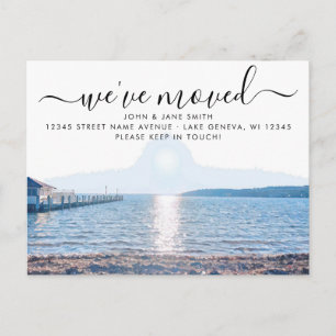 Carte postale Faire-part mobile Lake Geneva Wiscon