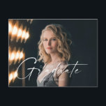 Carte Postale Faire-part moderne scénarisé 2023<br><div class="desc">Script moderne 2023 faire-part diplômé</div>