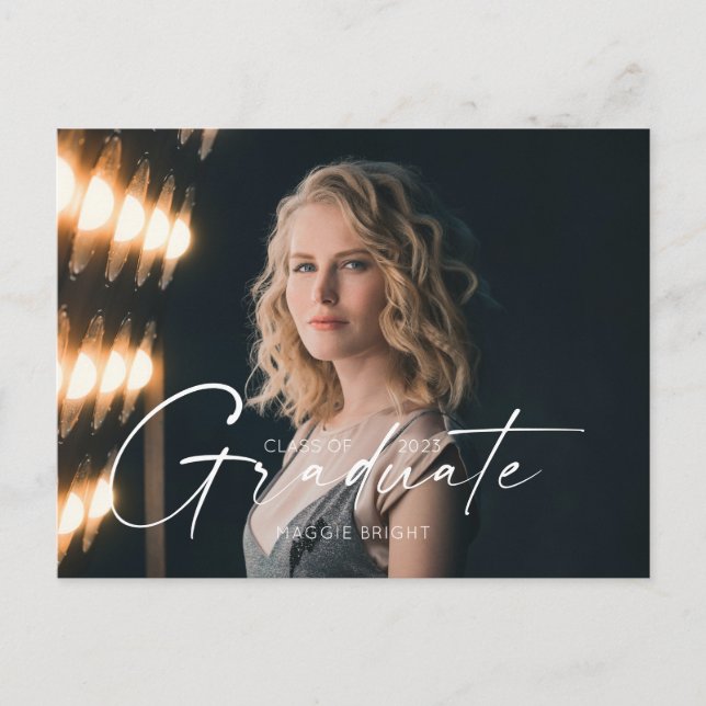 Carte Postale Faire-part moderne scénarisé 2023 (Devant)