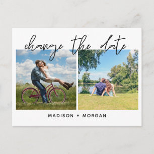 Carte Postale Faire-part Modifier la date multi photo