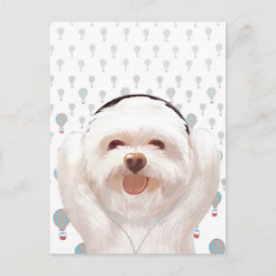 Carte Postale Faire-part Musique