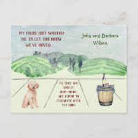 NOUS AVONS DÉMÉNAGÉ - ANNONCE DE DÉMÉNAGEMENT DE C