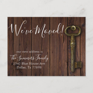 Carte Postale Faire-part Nous avons déménagé Annonce de nouvelle adresse Bo