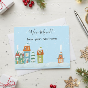 Carte Postale Faire-part Nous avons déménagé Avis de nouvelle adresse Nouve